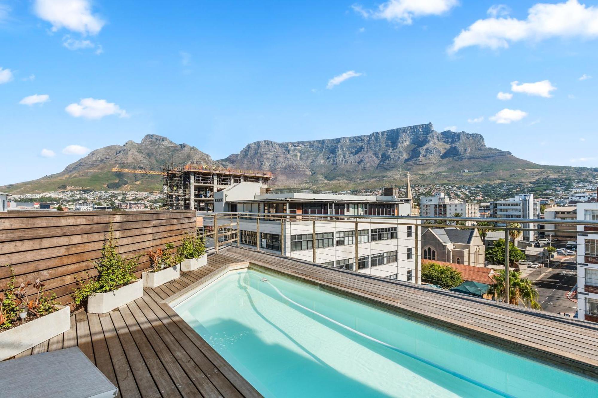 Central Luxury Penthouse, Private Pool & Backup Power Cape Town Dış mekan fotoğraf